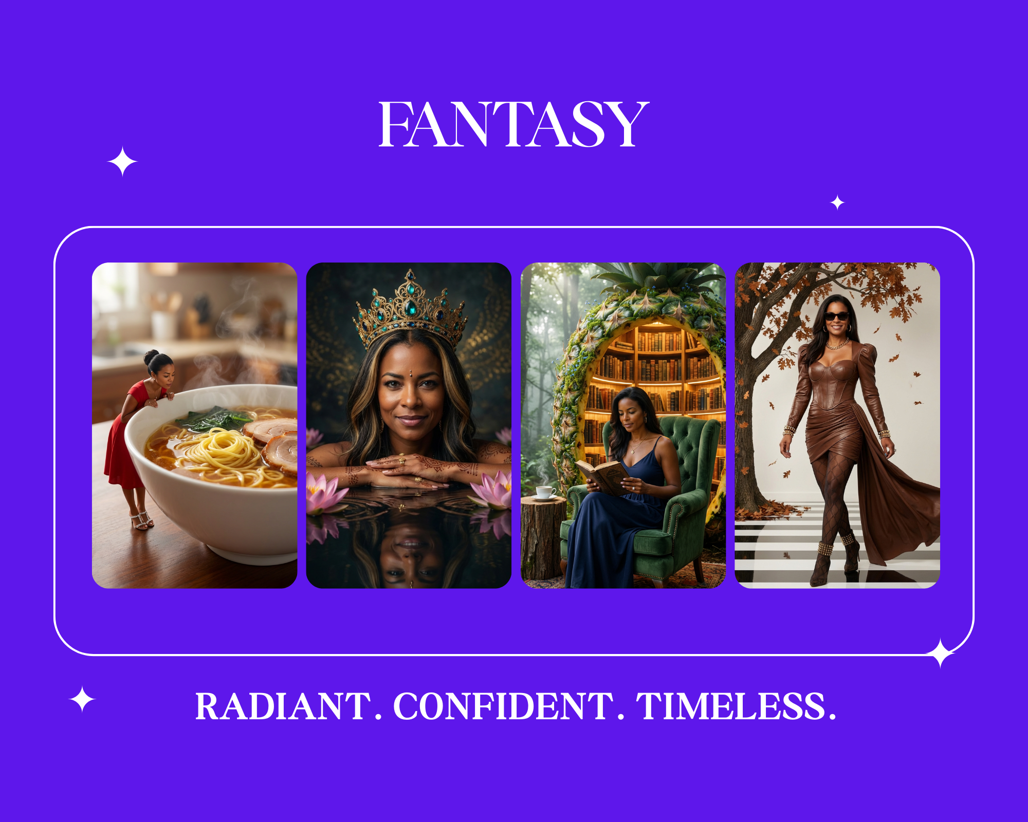 AI Fantasy and/or Travel Photos - Pearl & Indigo