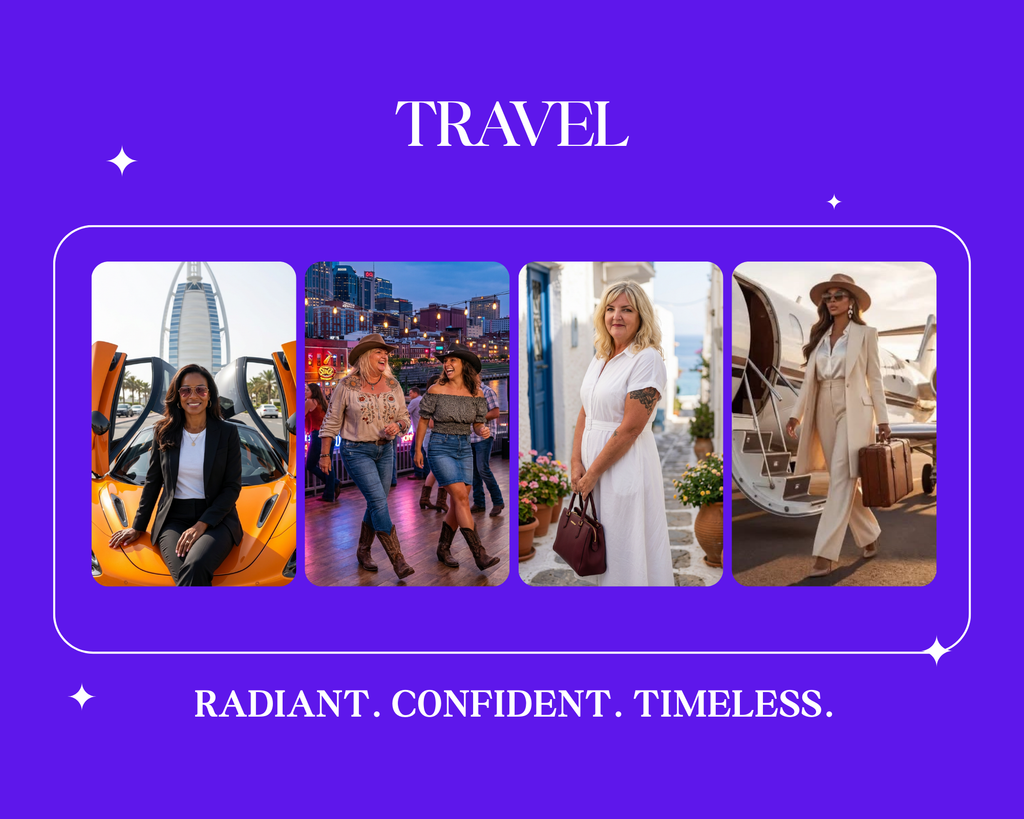 AI Fantasy and/or Travel Photos - Pearl & Indigo