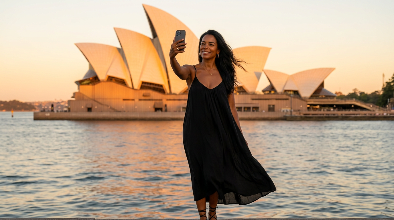 AI Fantasy and/or Travel Photos - Pearl & Indigo