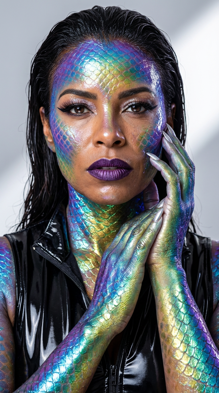 AI Fantasy and/or Travel Photos - Pearl & Indigo