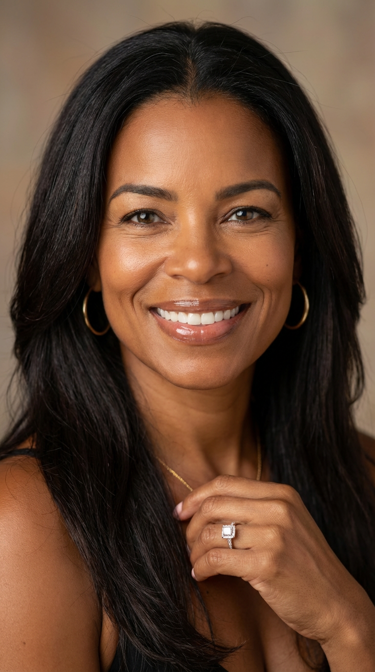 Professional AI Headshot Portrait - LinkedIn Profile Photo - Pearl & Indigo