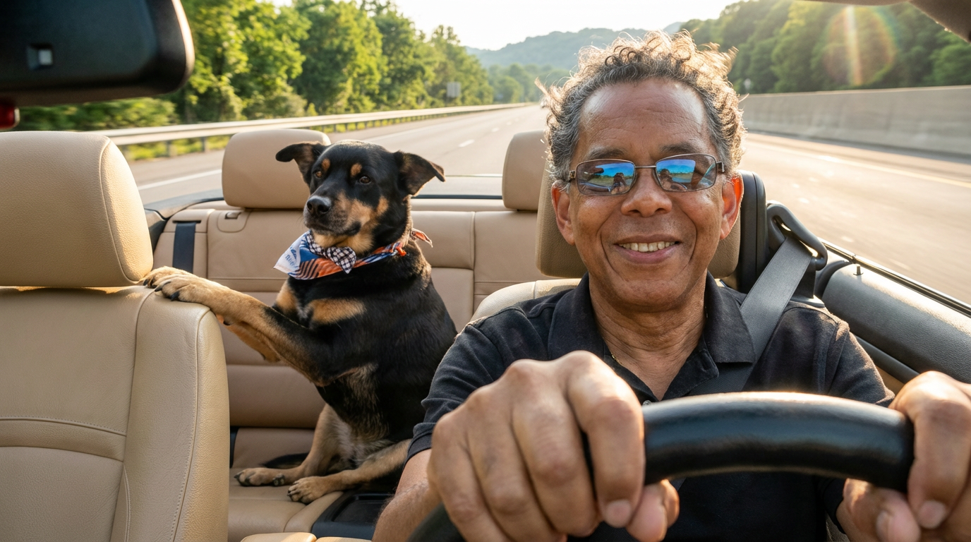 AI Pet Portraits - Pearl & Indigo