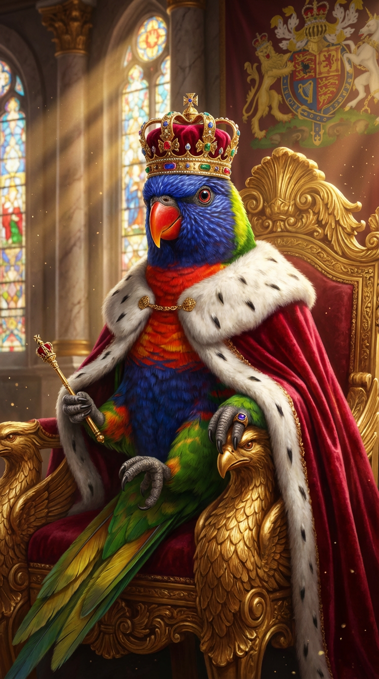 AI Pet Portraits - Pearl & Indigo