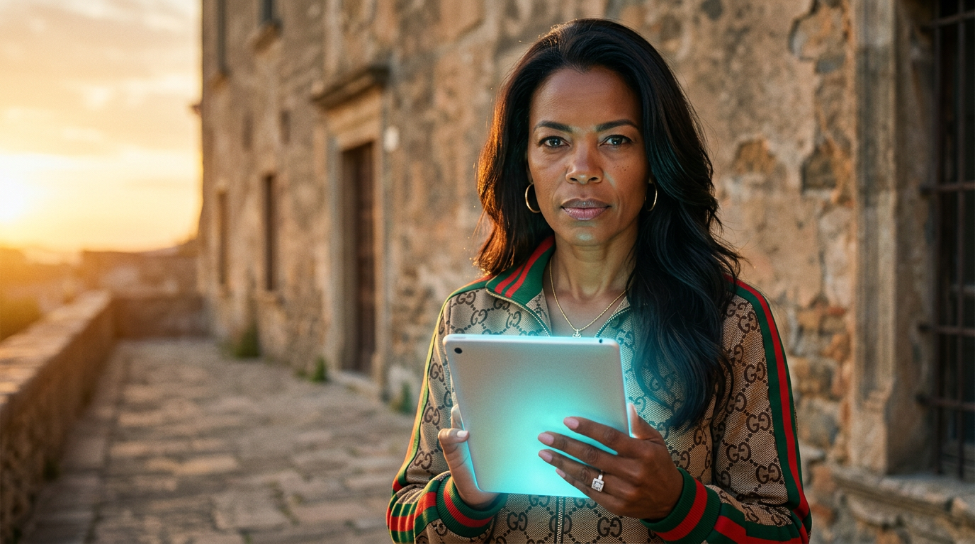 AI Fantasy and/or Travel Photos - Pearl & Indigo