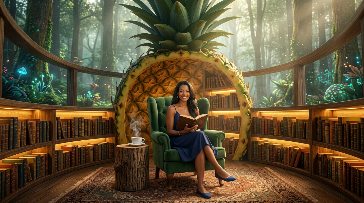 AI Fantasy and/or Travel Photos - Pearl & Indigo